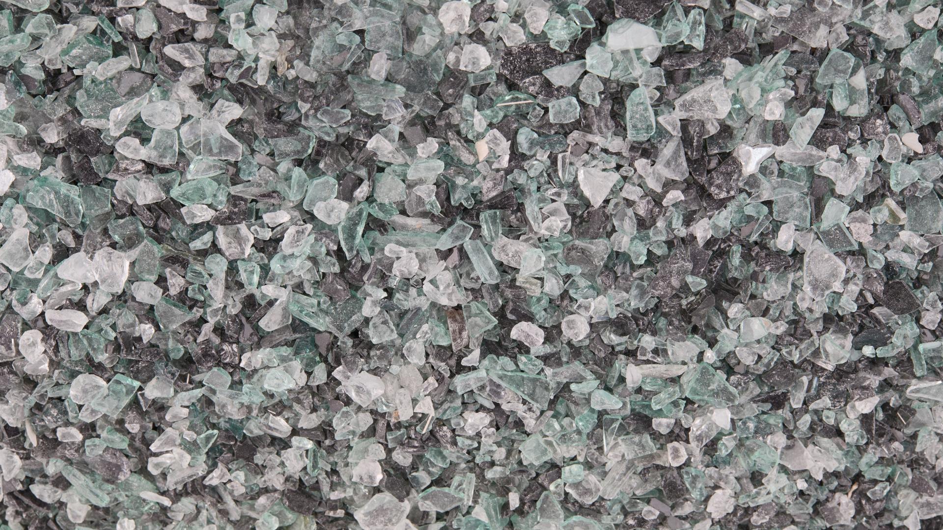 Recyceltes Autoglas