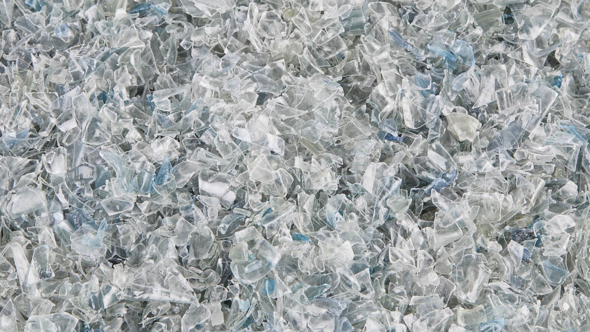 PET-Flakes klar