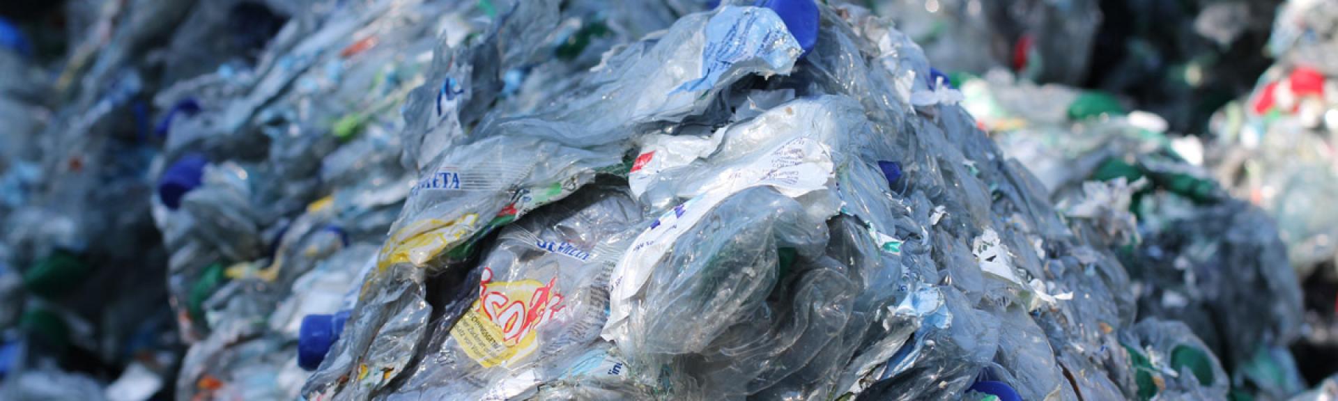 PET bottle briquettes