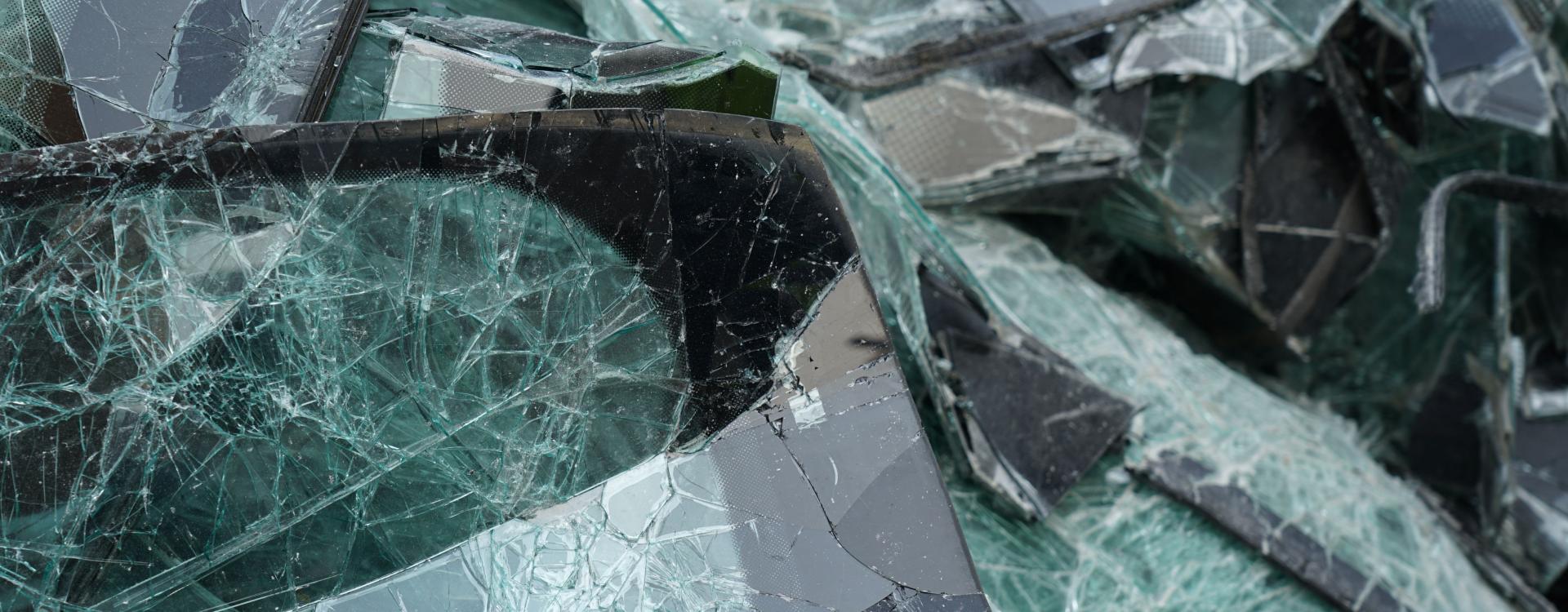 Recycling von Autoglas