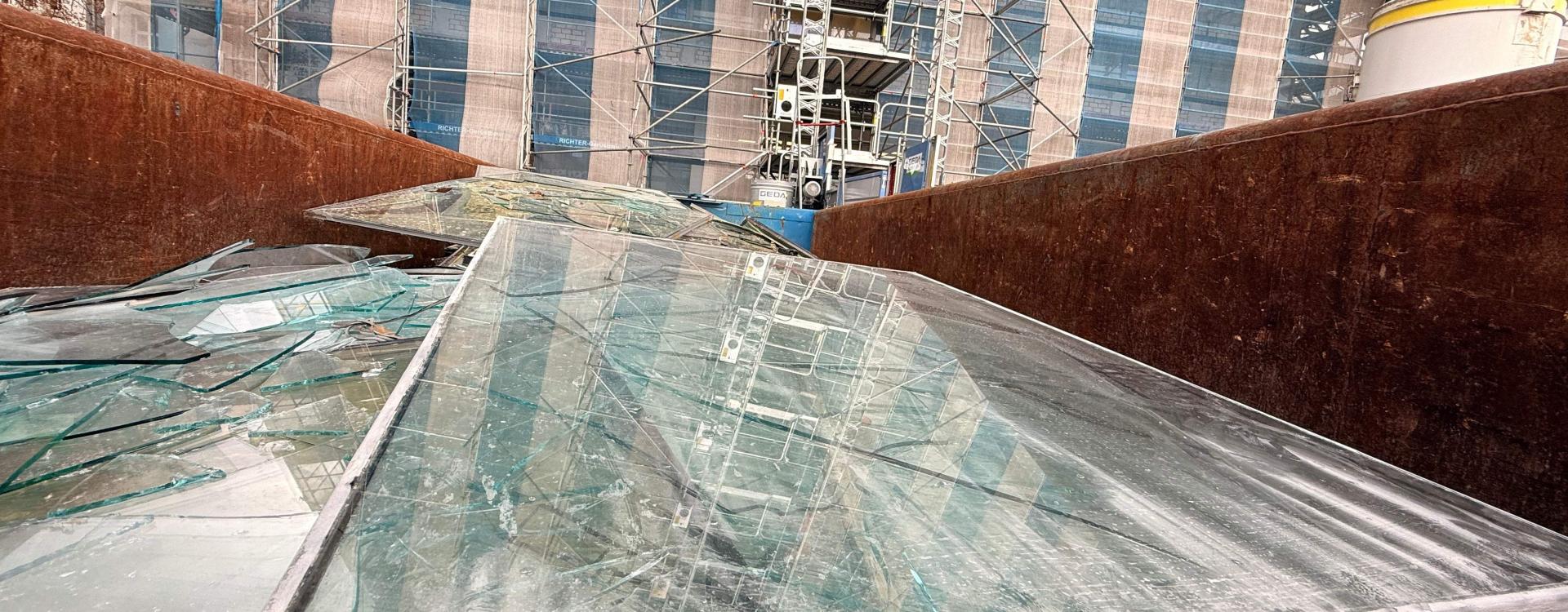 Disposal of window glass