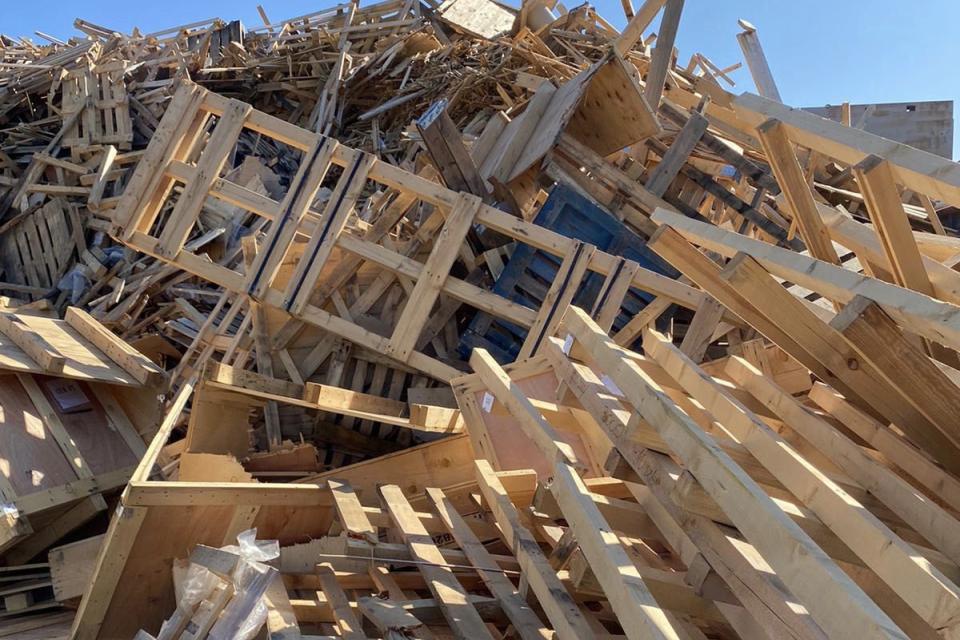 Sammlung & Entsorgung von Holz