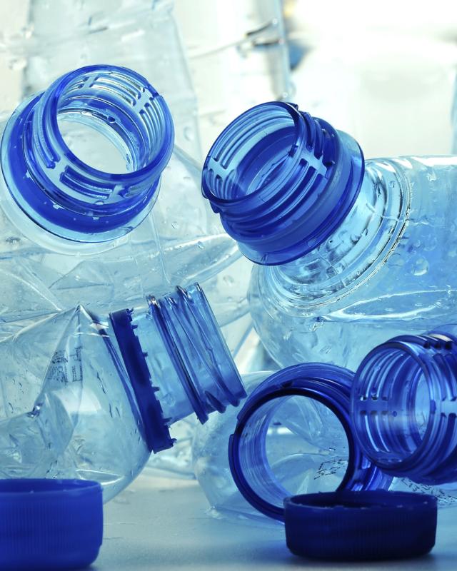Recycling PET bottles 